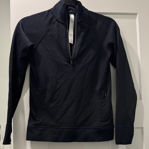 lululemon athletica Tops - lululemon athletica Black Women's Half-Zip Pullover